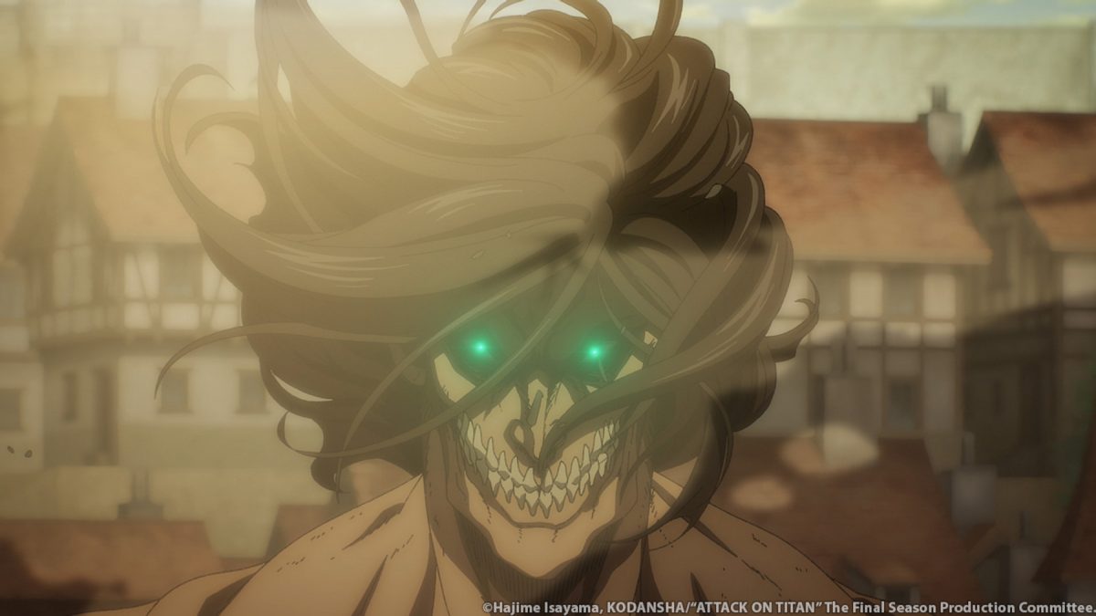 Eren Jaeger sous forme de Titan dans