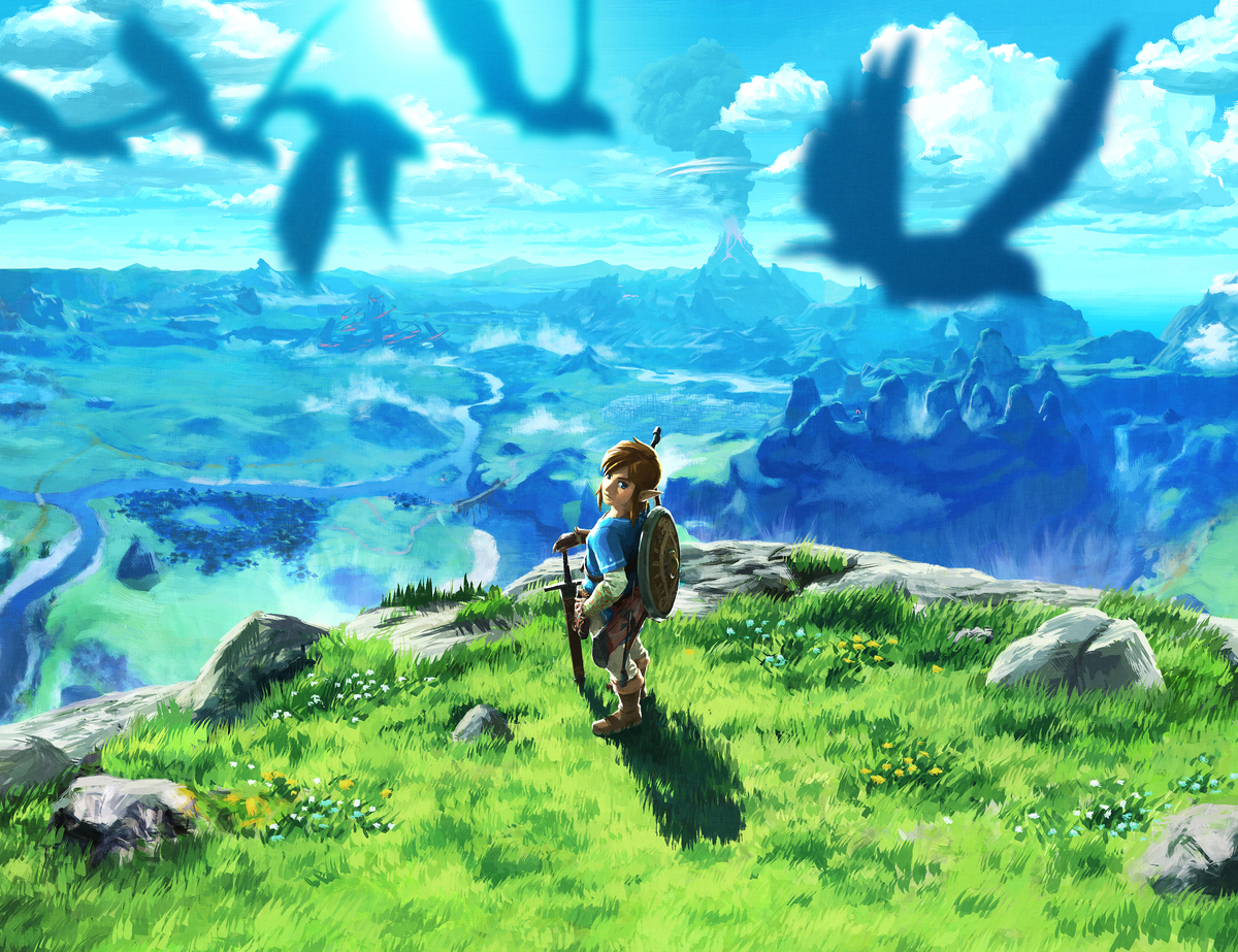 Lien sur Hyrule de 'The Legend of Zelda: Breath of the Wild' pour Nintendo Switch, la série a été élue pour le film de jeu vidéo le plus recherché