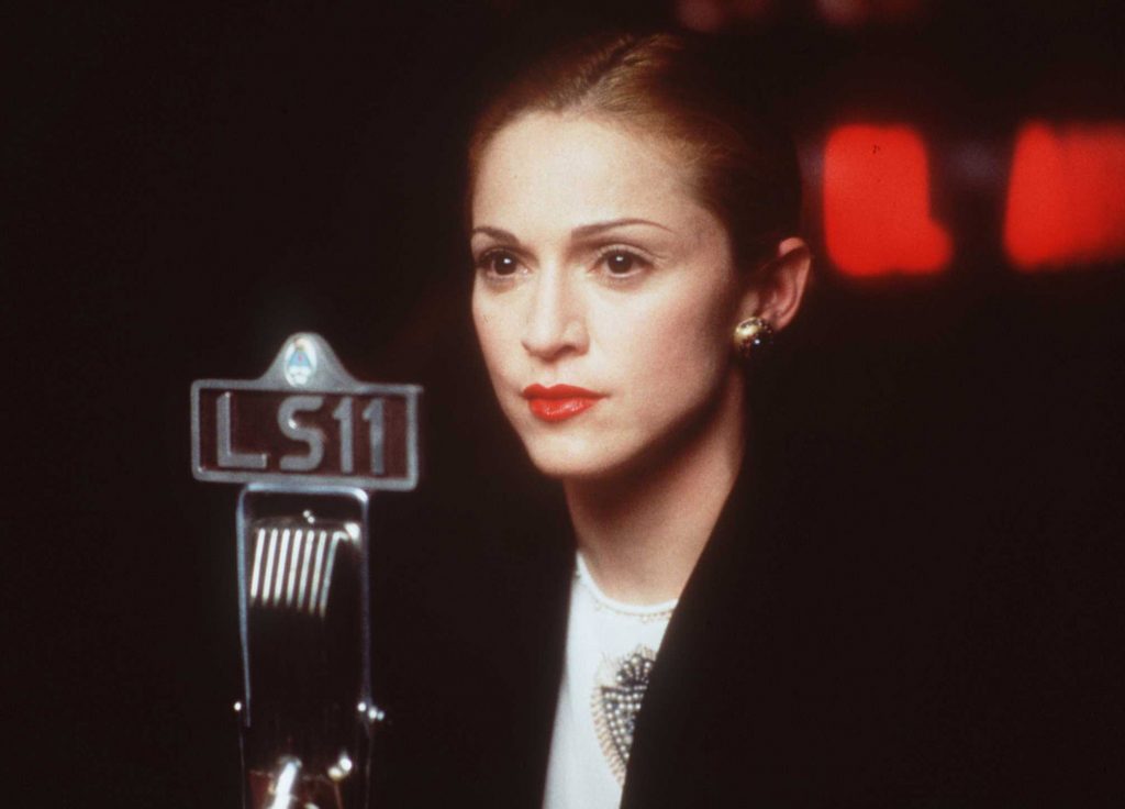 Madone dans 'Evita'