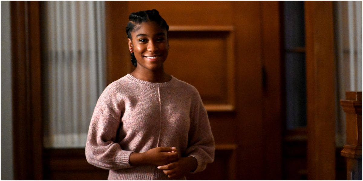 Lyric Ross sur le tournage de This Is Us.