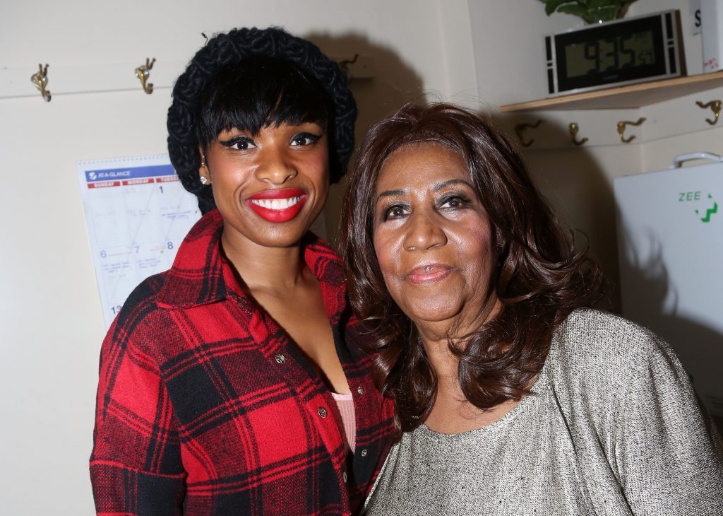 Jennifer Hudson et Aretha Franklin