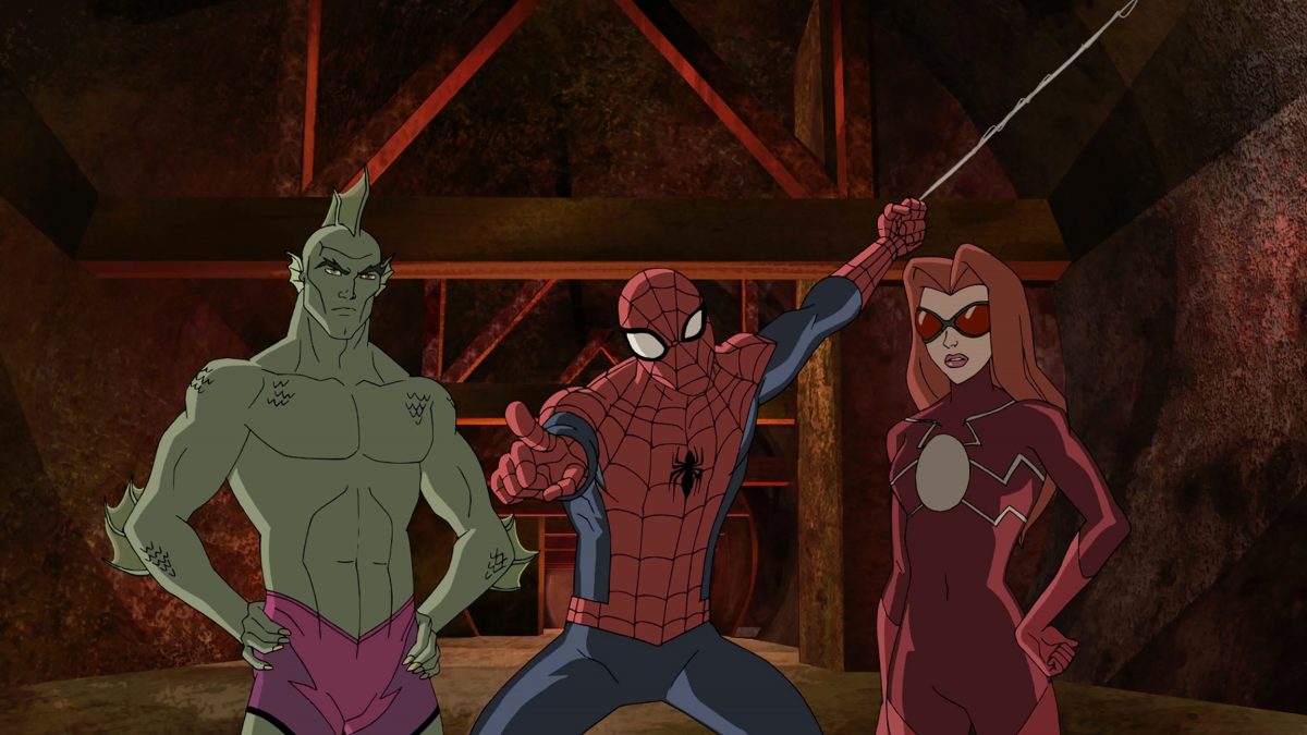 Triton, Spider-Man et Madame Web sont vus dans 'Marvel's Ultimate Spider-Man vs The Sinister 6'