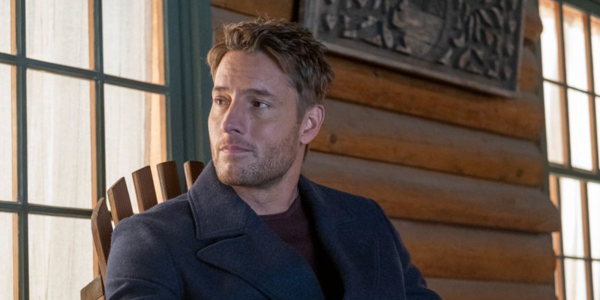 Justin Hartley sur le tournage de This Is Us.