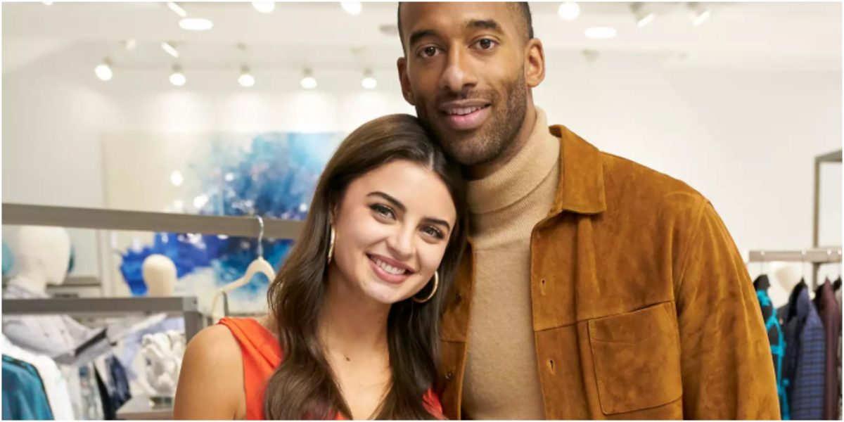 Rachael Kirkconnell et Matt James sur The Bachelor.