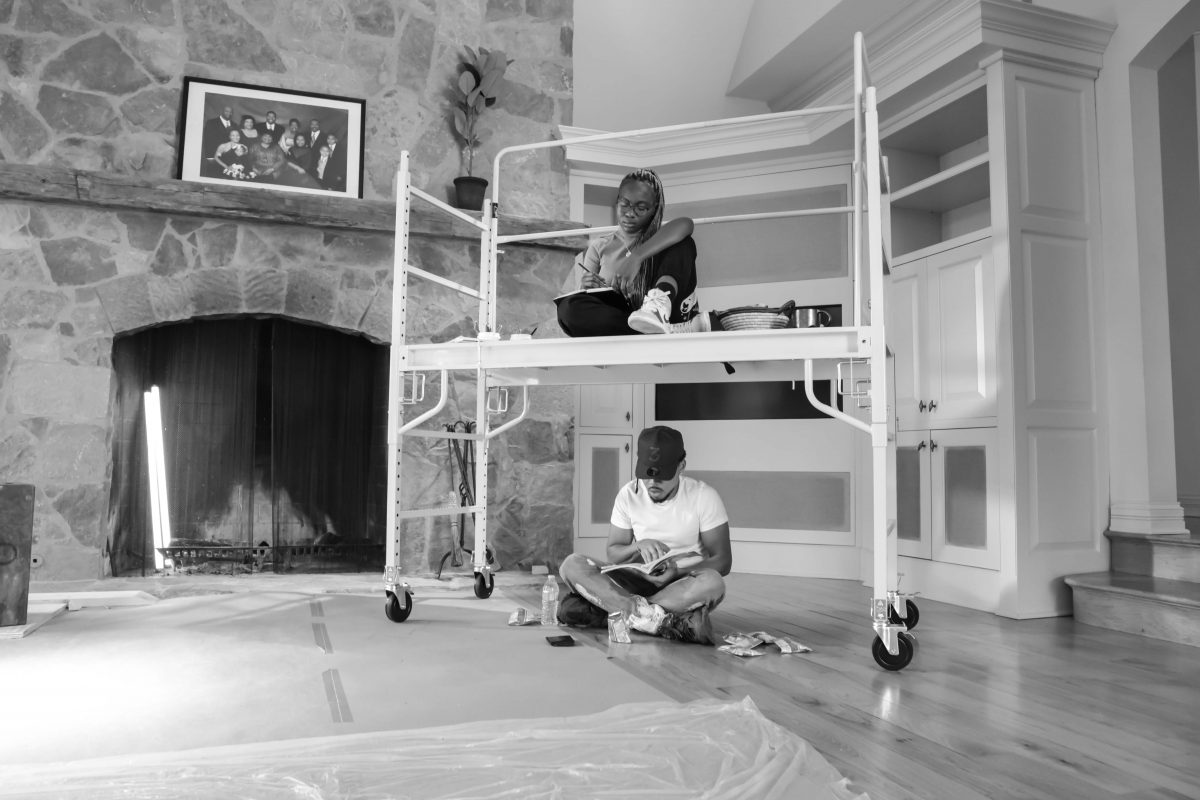 Chance le rappeur et Naila Photo de presse 2
