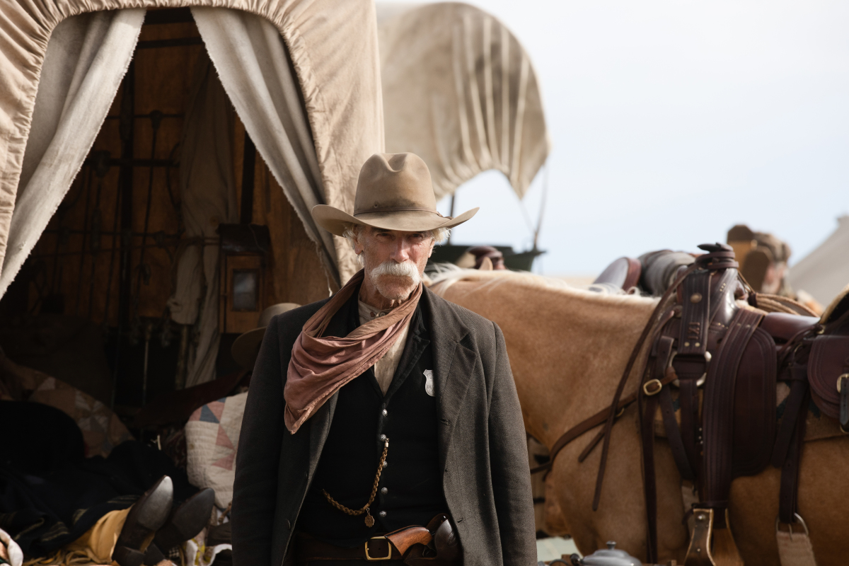 '1883' : Shea (Sam Elliott) dirige une caravane de diligences