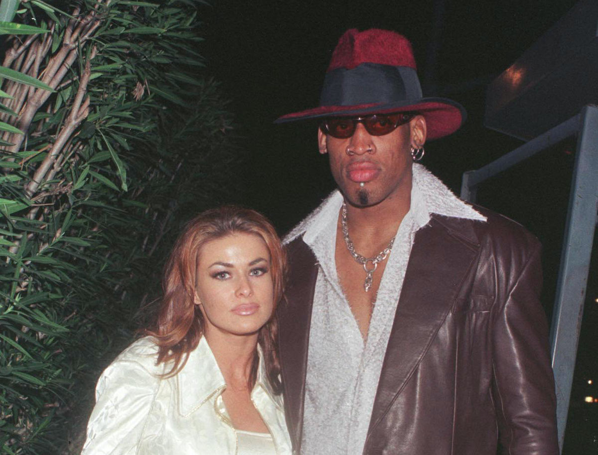 Carmen Electra et Dennis Rodman