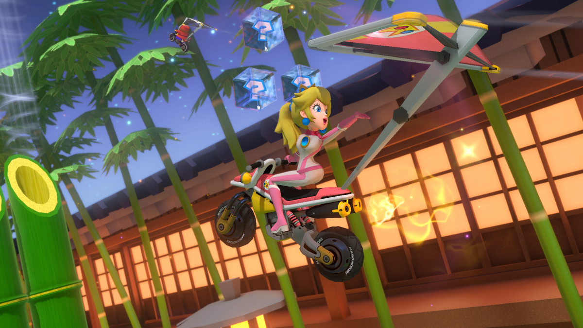 Princesse Peach dans Ninja Hideaway dans 