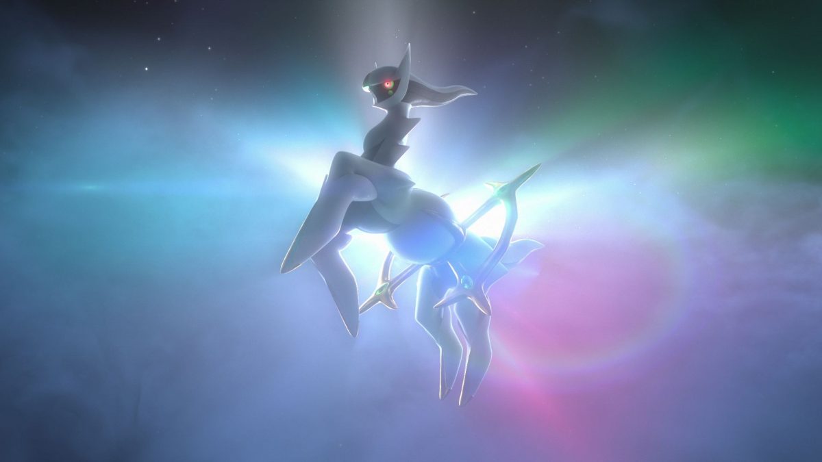 Capture d'écran d'Arceus dans 