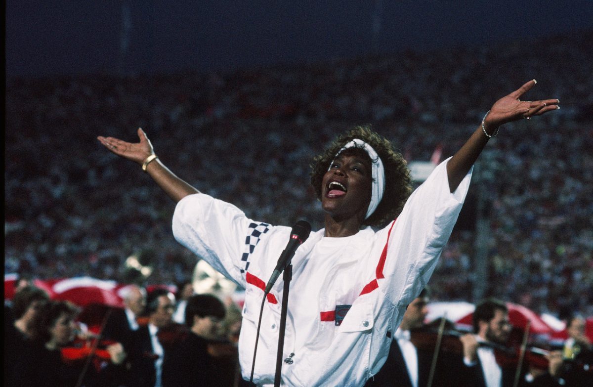 Whitney Houston en direct