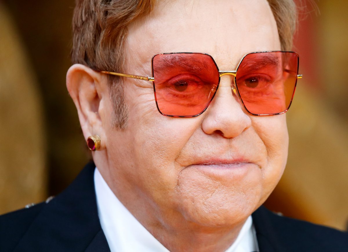 Elton John assiste à la première européenne de