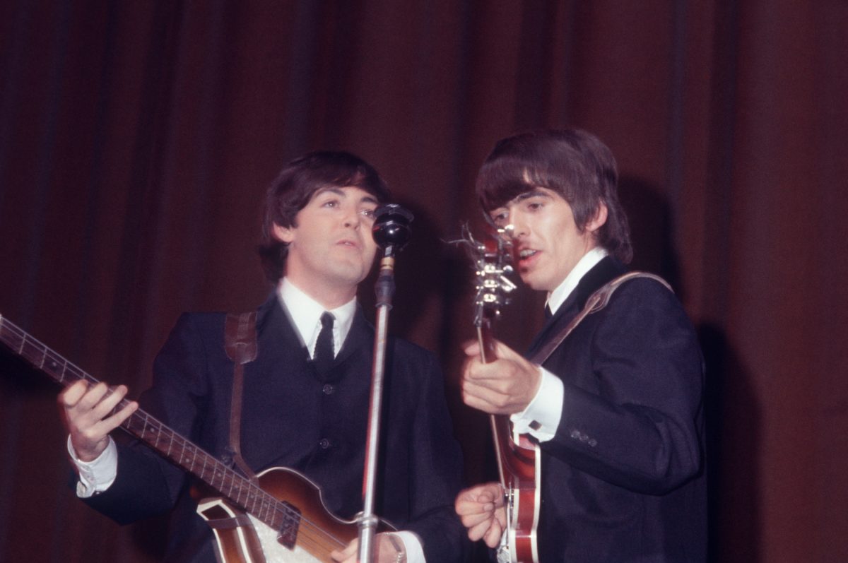 George Harrison, Paul McCartney des Beatles vers 1970