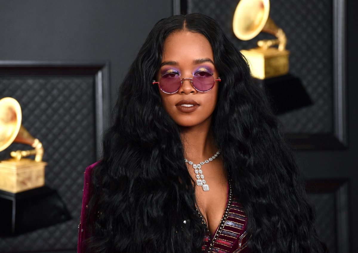 HER assiste à la 63e édition des GRAMMY Awards