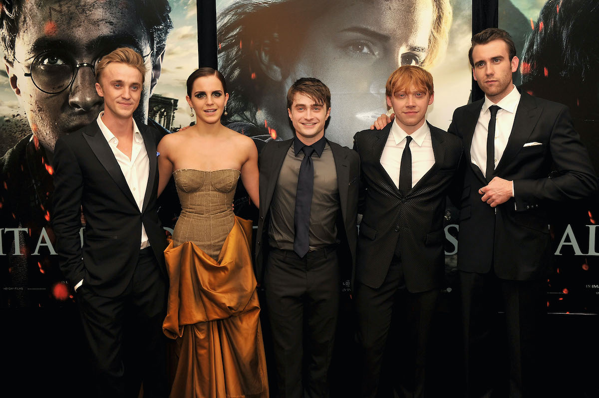 Harry Potter a choisi Tom Felton, Emma Watson, Daniel Radcliffe, Rupert Grint et Matthew Lewis