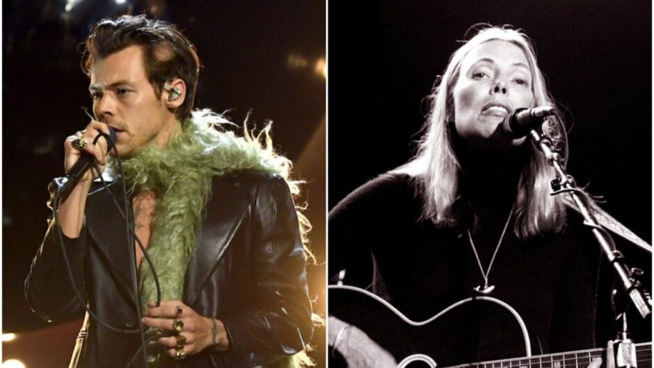 Harry Styles est tombé une fois dans un si grand « trou » de Joni Mitchell qu&rsquo;il s&rsquo;est terminé par un pèlerinage