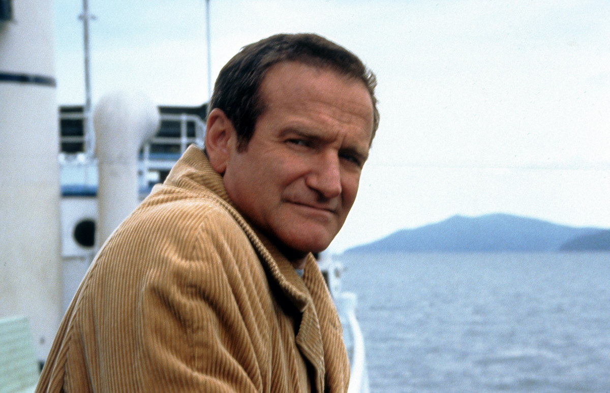 Robin Williams fait du bateau dans 