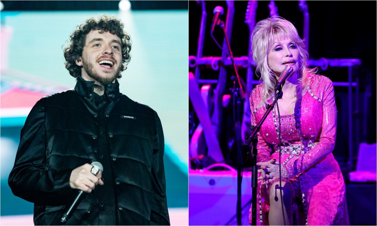 Une photo jointe de Jack Harlow et Dolly Parton