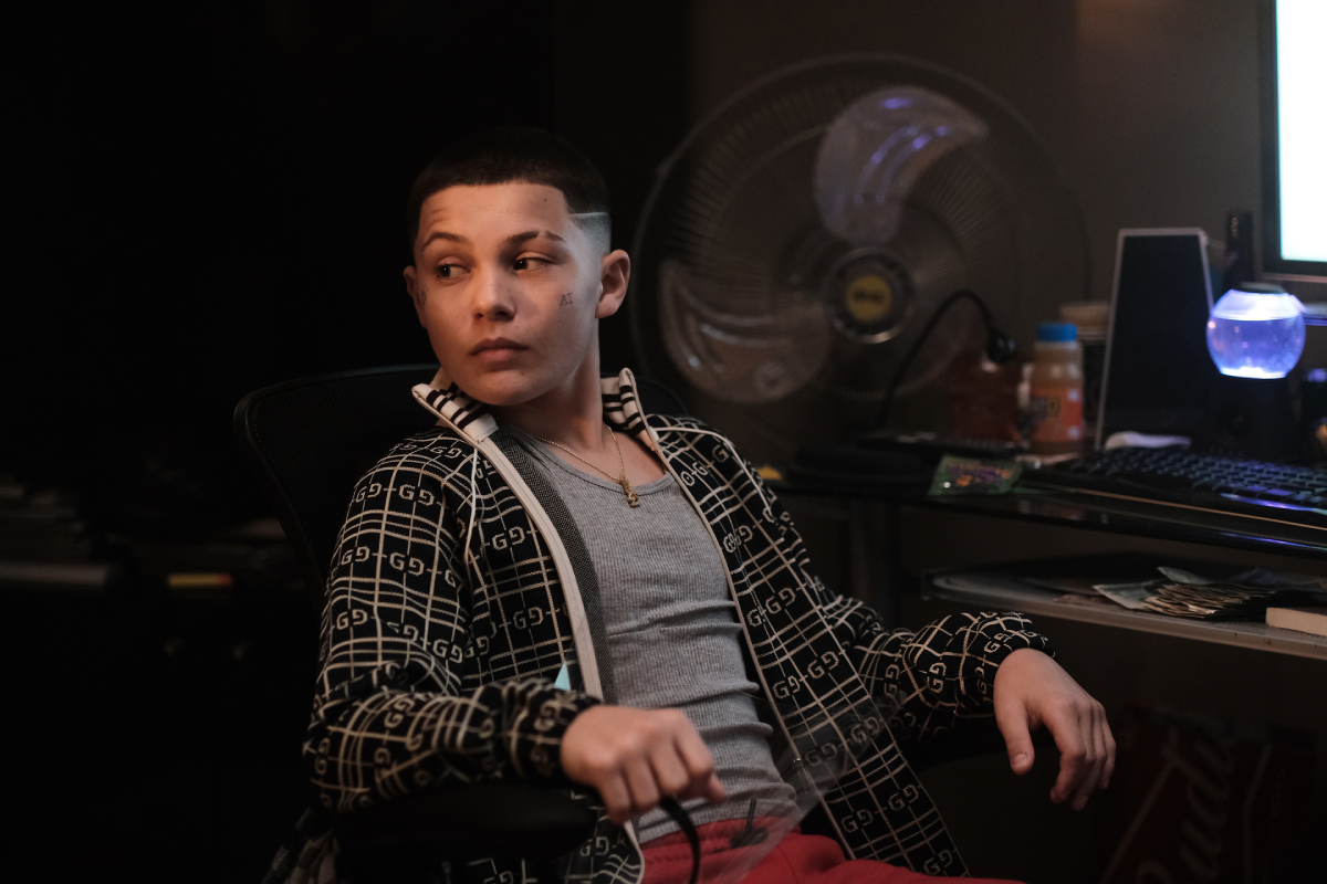 Euphoria Javon Wanna Walton dans le rôle du cendrier dans une image de l'épisode 6 de la saison 2
