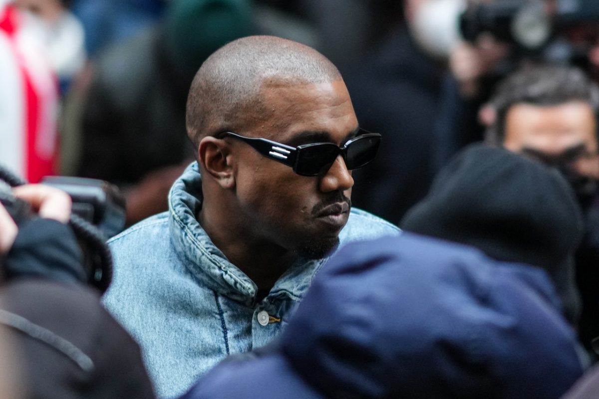 Kanye West pris dans un cliché franc