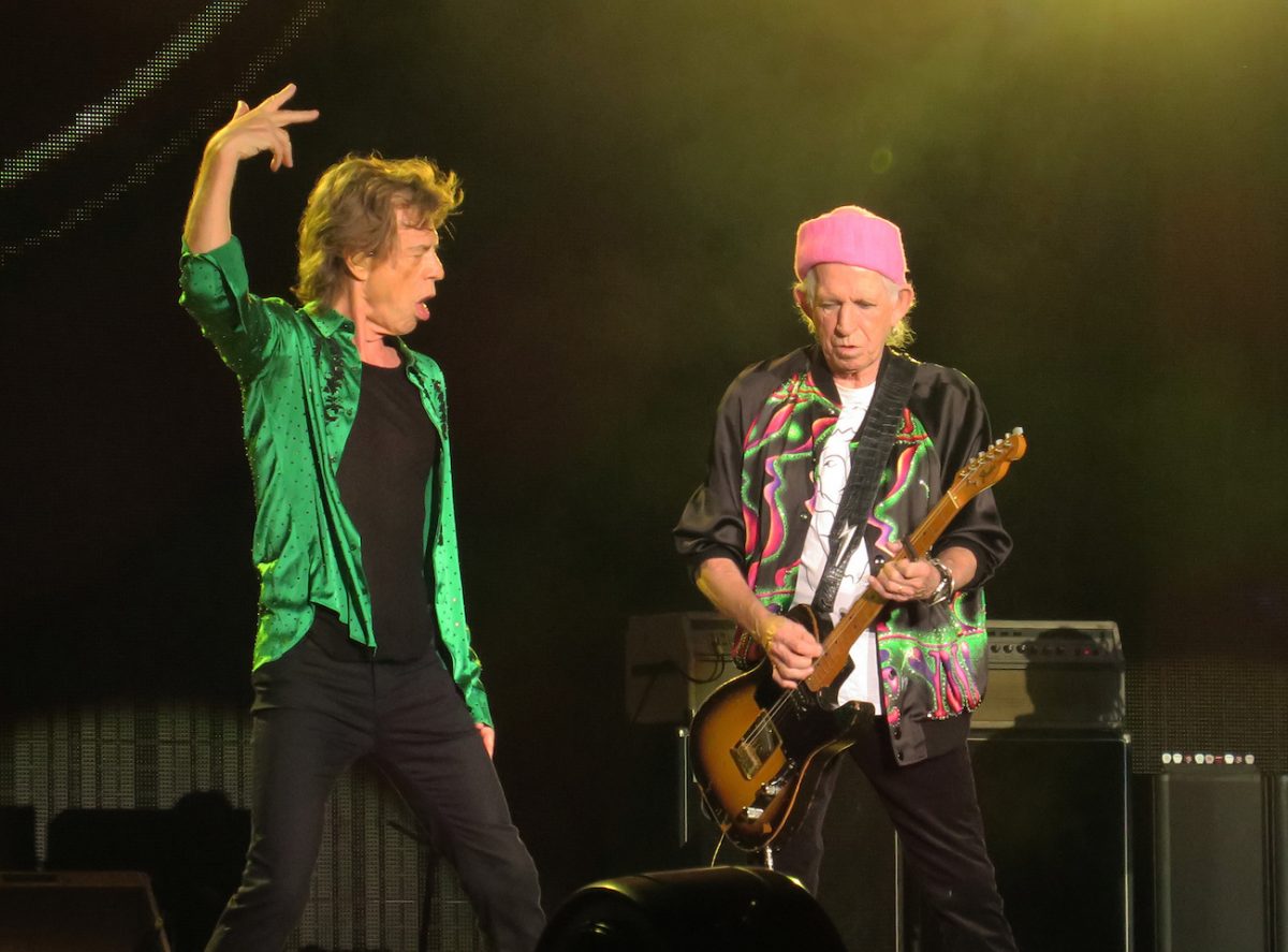 Les Rolling Stones lors de leur tournée No Filter Tour en Floride, 2021.
