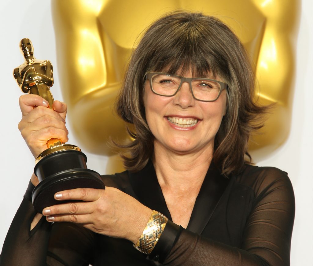La monteuse Margaret Sixel, lauréate du prix du meilleur montage de film pour