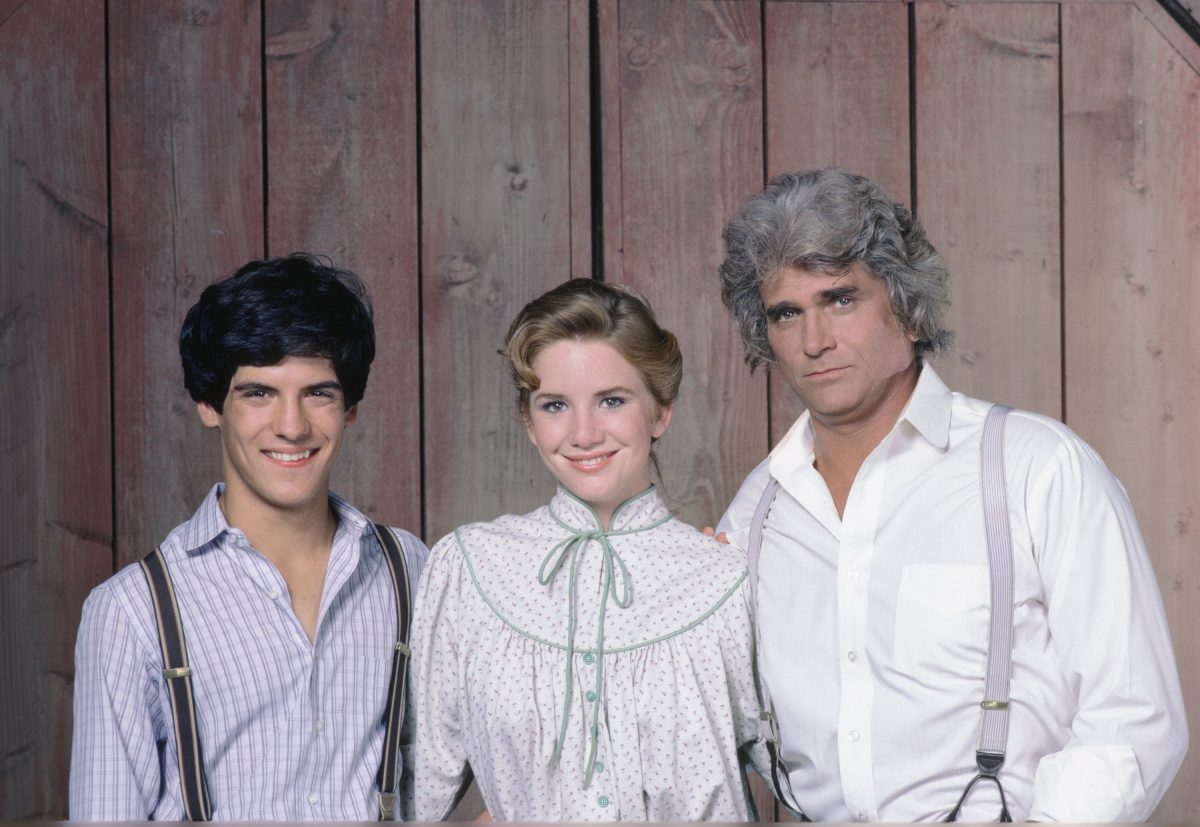 Matthew Laborteaux comme Albert Ingalls, Melissa Gilbert comme Laura Ingalls Wilder, Michael Landon comme Charles Ingalls dans La petite maison dans la prairie