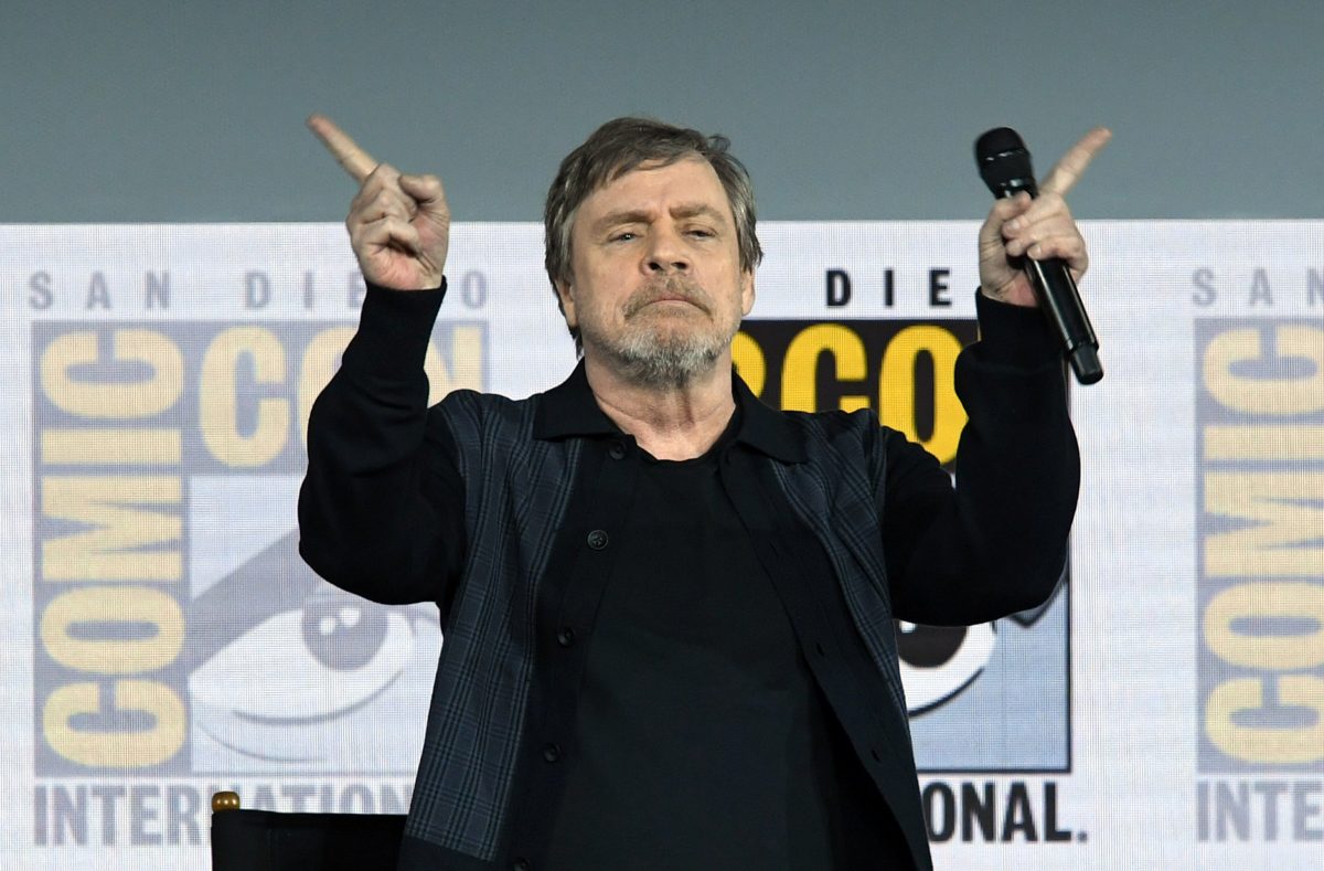 Mark Hamill de Star Wars prend la parole lors d'un panel de comic con 2019 pour The Dark Crystal: Age of Resistance de Netflix