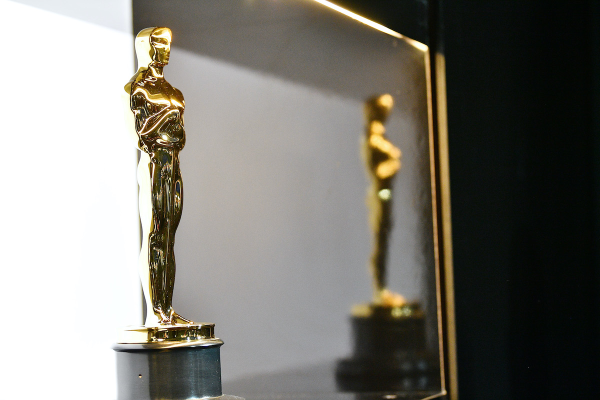 Deux statuettes d'Oscar sont exposées