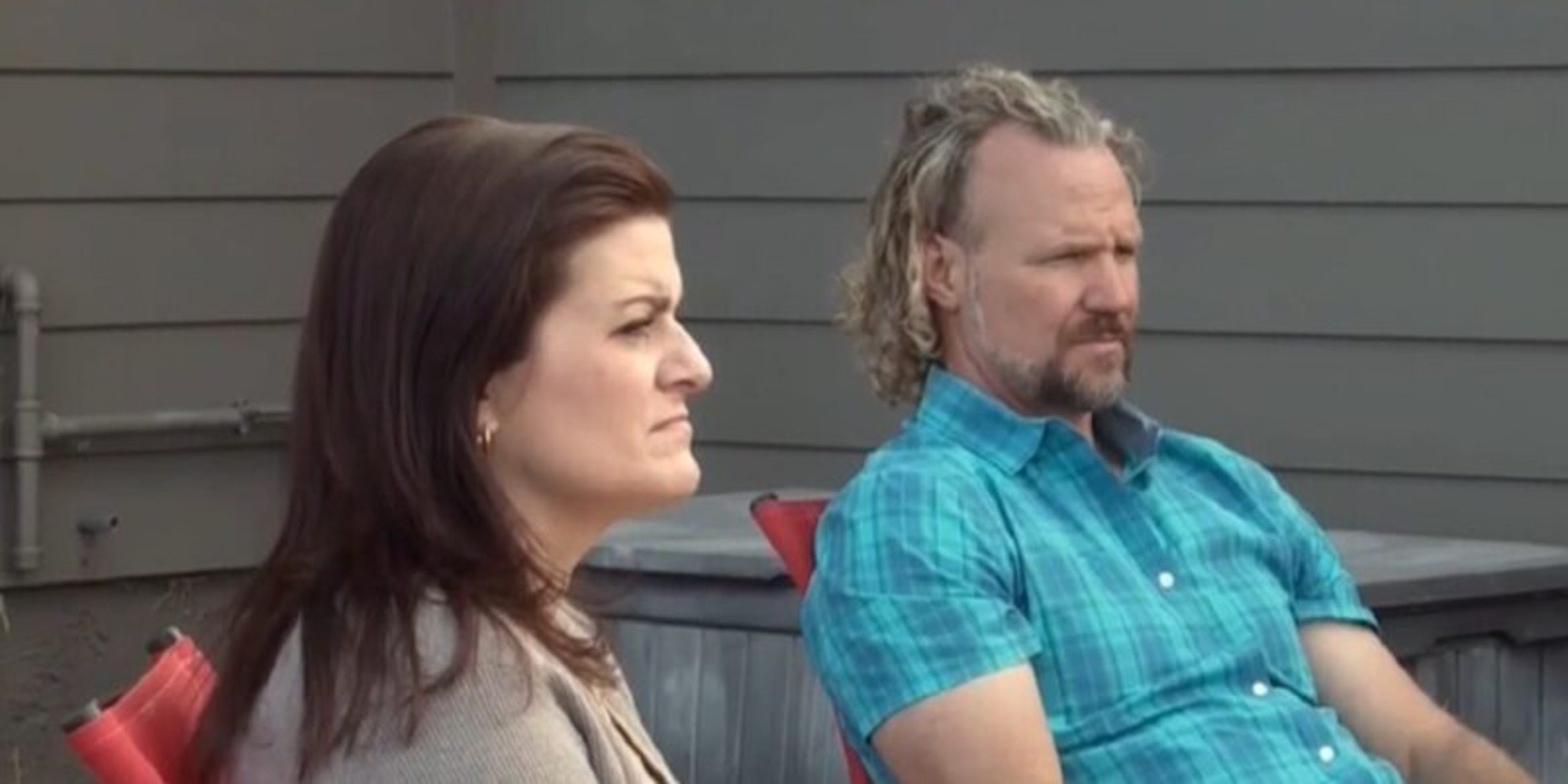 Robyn et Kody Brown dans une capture d'écran de Sister Wives.