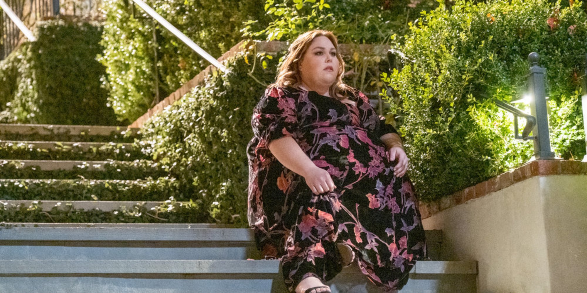 Chrissy Metz sur le tournage de This Is Us.