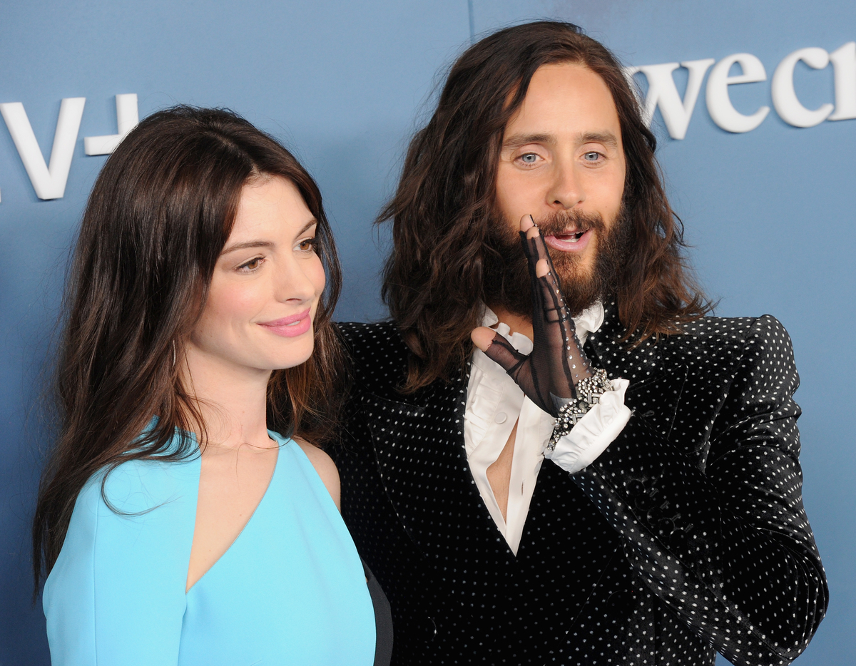 Anne Hathaway et l'acteur de 