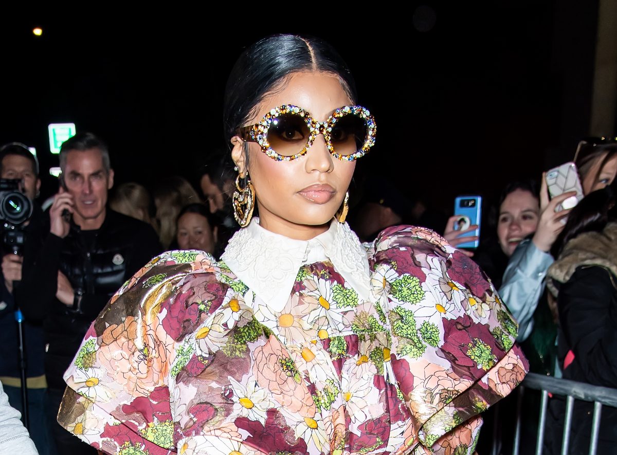 La rappeuse Nicki Minaj quitte le défilé Marc Jacobs automne 2020