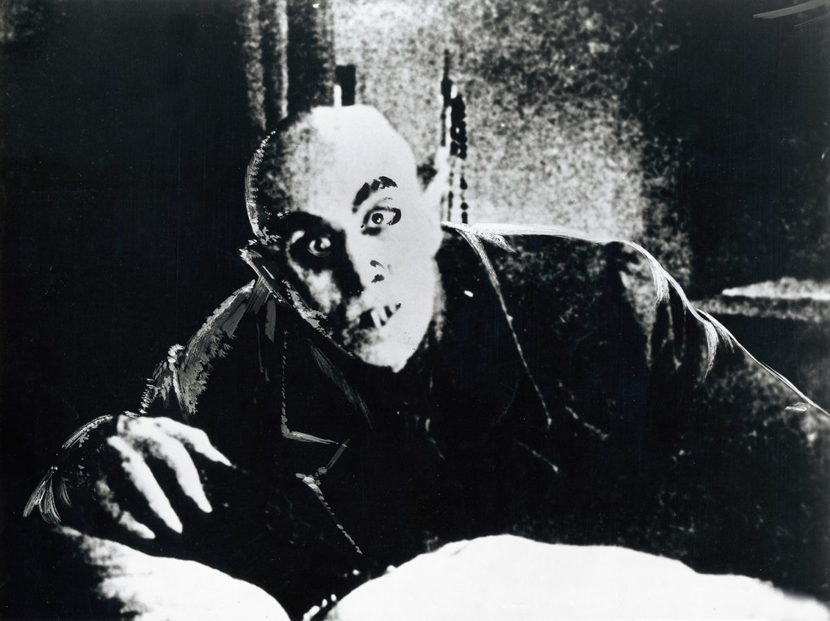 Max Schreck comme comte Orlok dans Nosferatu