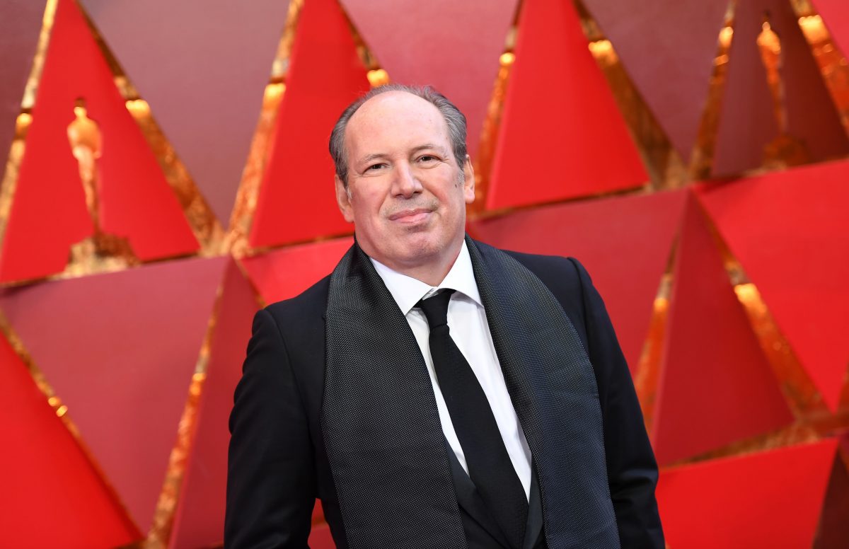 Hans Zimmer, qui a composé des partitions pour de nombreux films, assiste à la 90e cérémonie des Oscars. 