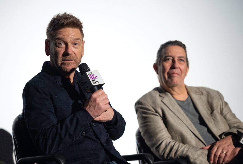 Sir Kenneth Branagh et Ciarán Hinds assistent à une projection en 2021 de leur film 