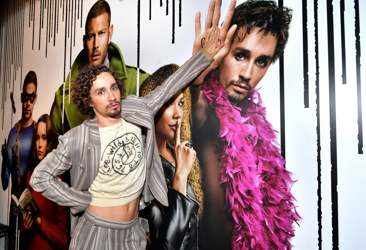 Robert Sheehan à la projection de