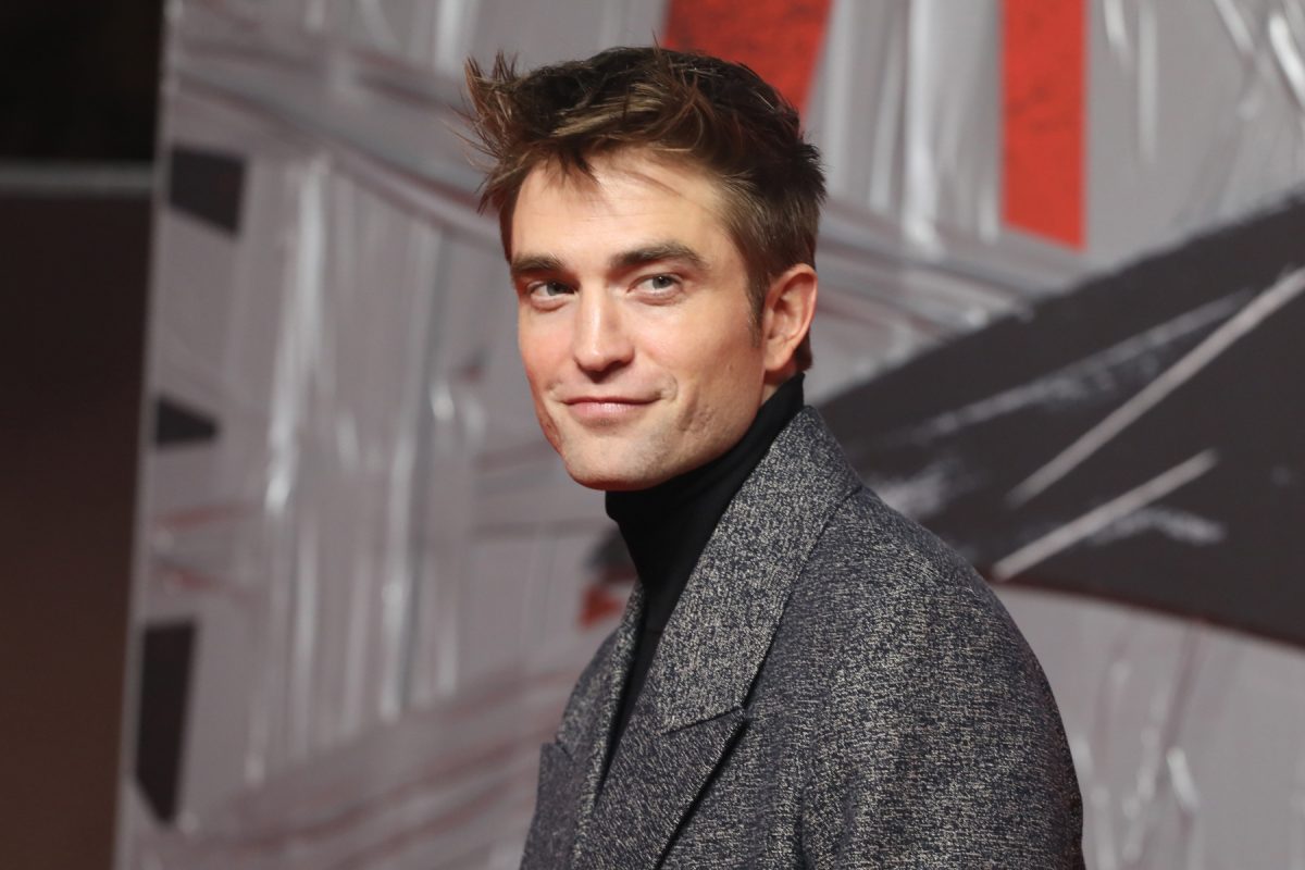 Robert Pattinson lors d'une projection de 