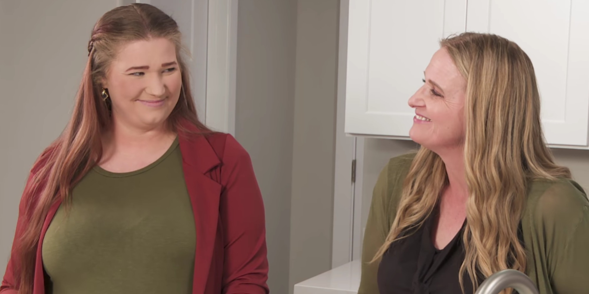 Mykelti Padron et Christine Brown dans "Cuisiner avec juste Christine".
