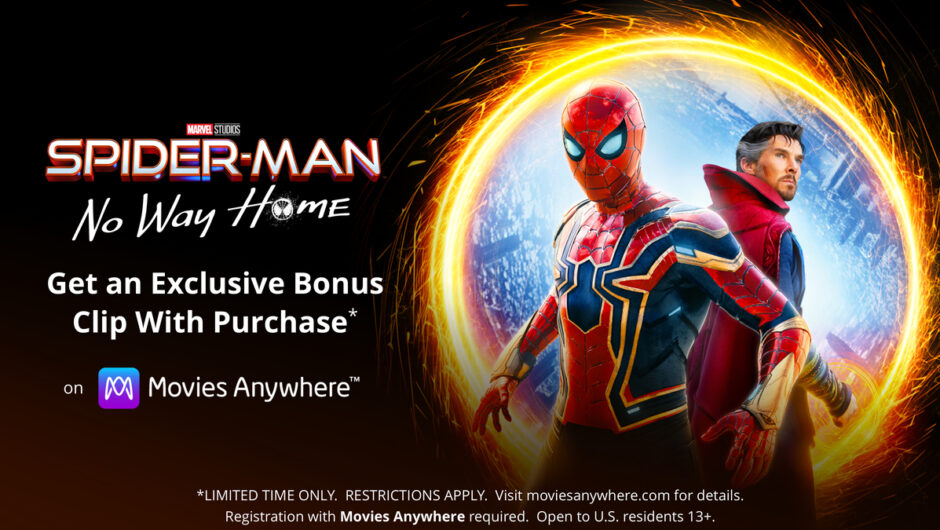 Les fans de «Spider-Man: No Way Home» peuvent regarder un clip bonus de 8 minutes avec 1 service de streaming