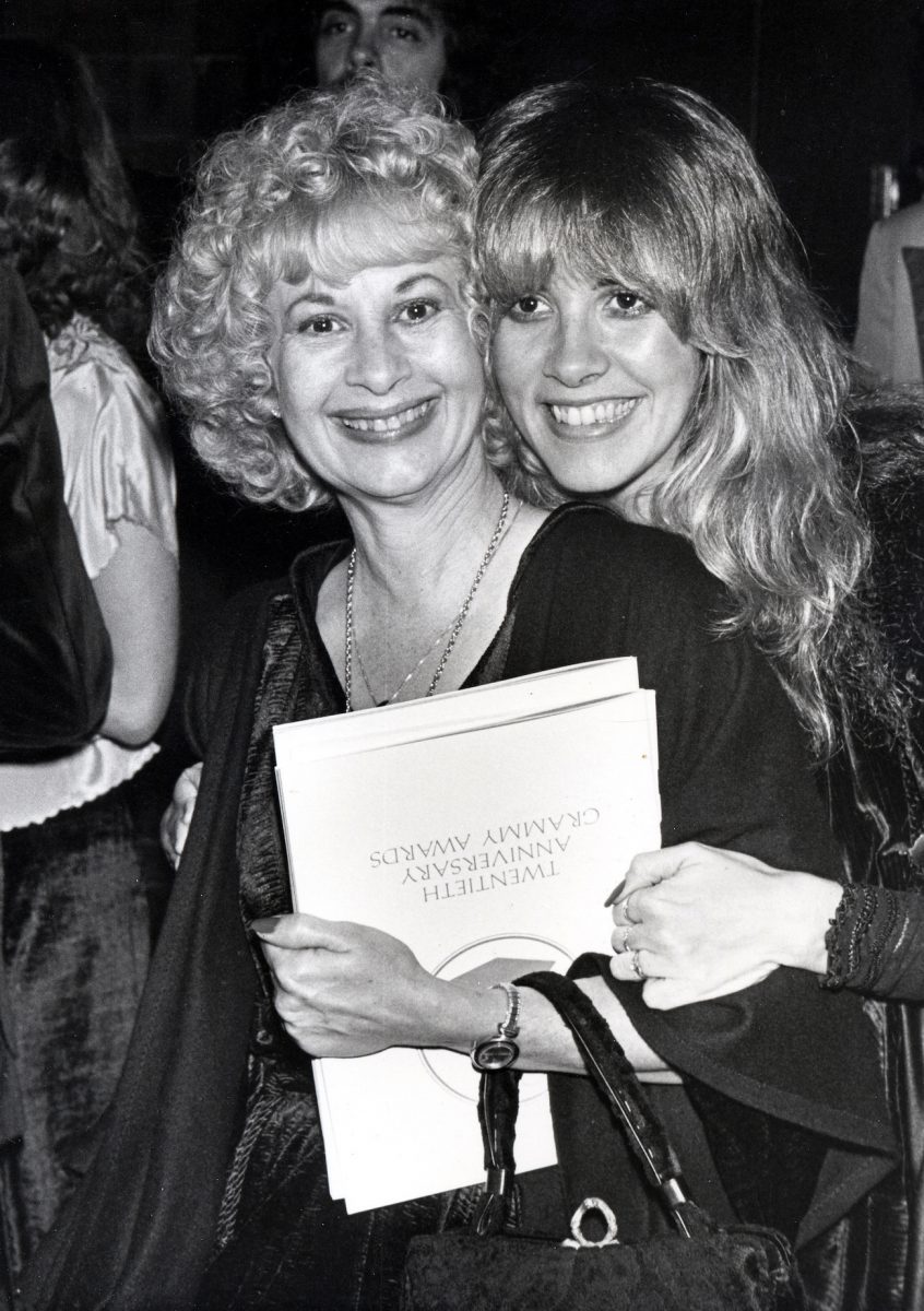 Stevie Nicks et sa mère, Barbara Nicks, aux Grammys de 1978.