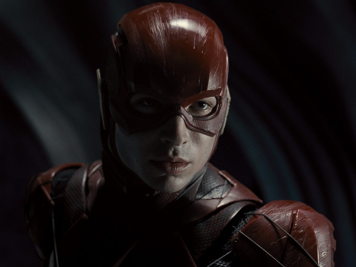 Ezra Miller en tant que Flash de DC Extended Universe dans