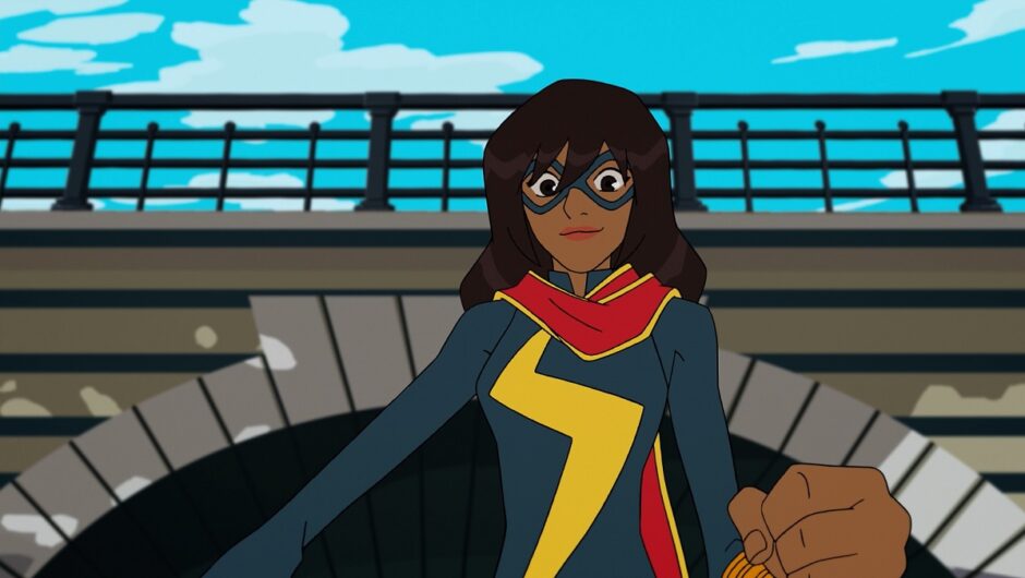 &lsquo;Mme.  Marvel&rsquo; partage &lsquo;Vibes&rsquo; avec &lsquo;Spider-Man: Into the Spider-Verse&rsquo; et &lsquo;Stranger Things&rsquo;