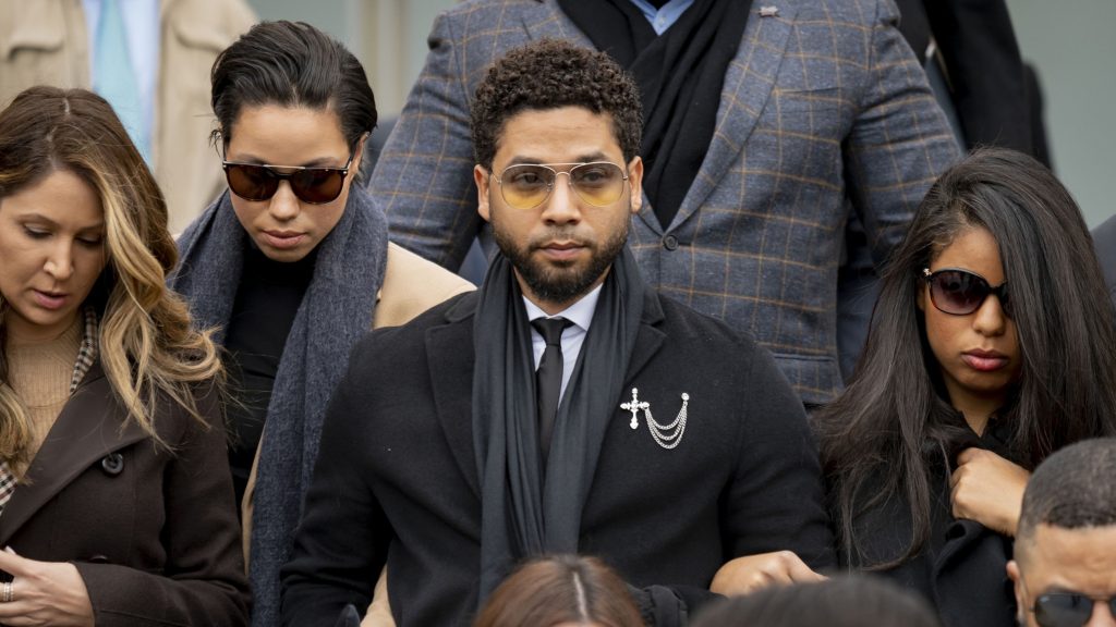 Jussie Smollett part après une comparution devant le tribunal