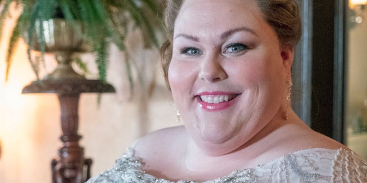 Chrissy Metz lors de son mariage avec Phillip sur This Is Us.