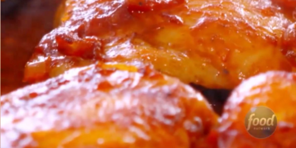 Recette de poulet barbecue de Trisha Yearwood.