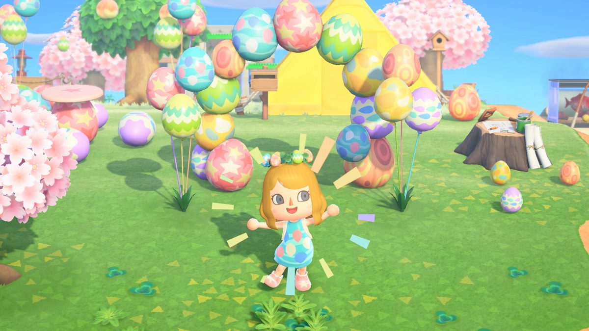 L'événement Bunny Day en avril dans Animal Crossing: New Horizons