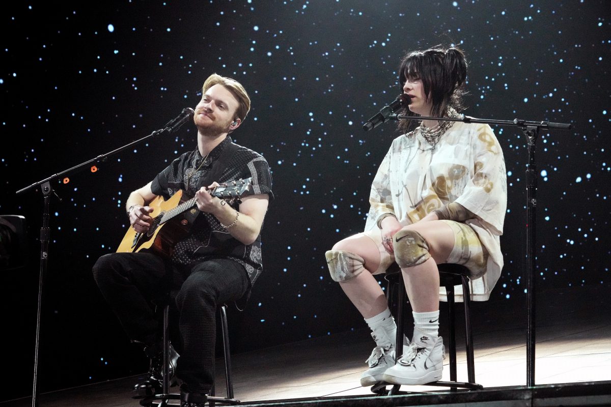 FINNEAS et Billie Eilish se produisent sur la scène Coachella lors du festival de musique et d'arts de Coachella Valley 2022