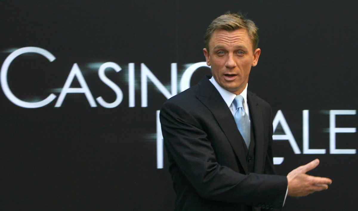 Daniel Craig lors d'une projection en 2006 du film de James Bond