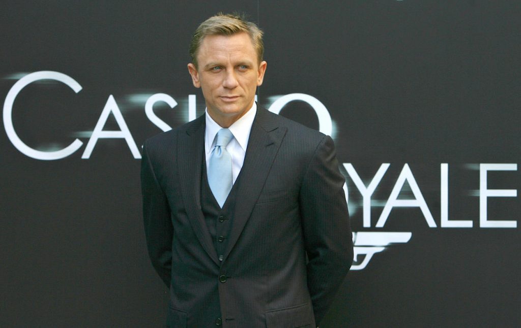 Daniel Craig assiste à une conférence de presse pour promouvoir 