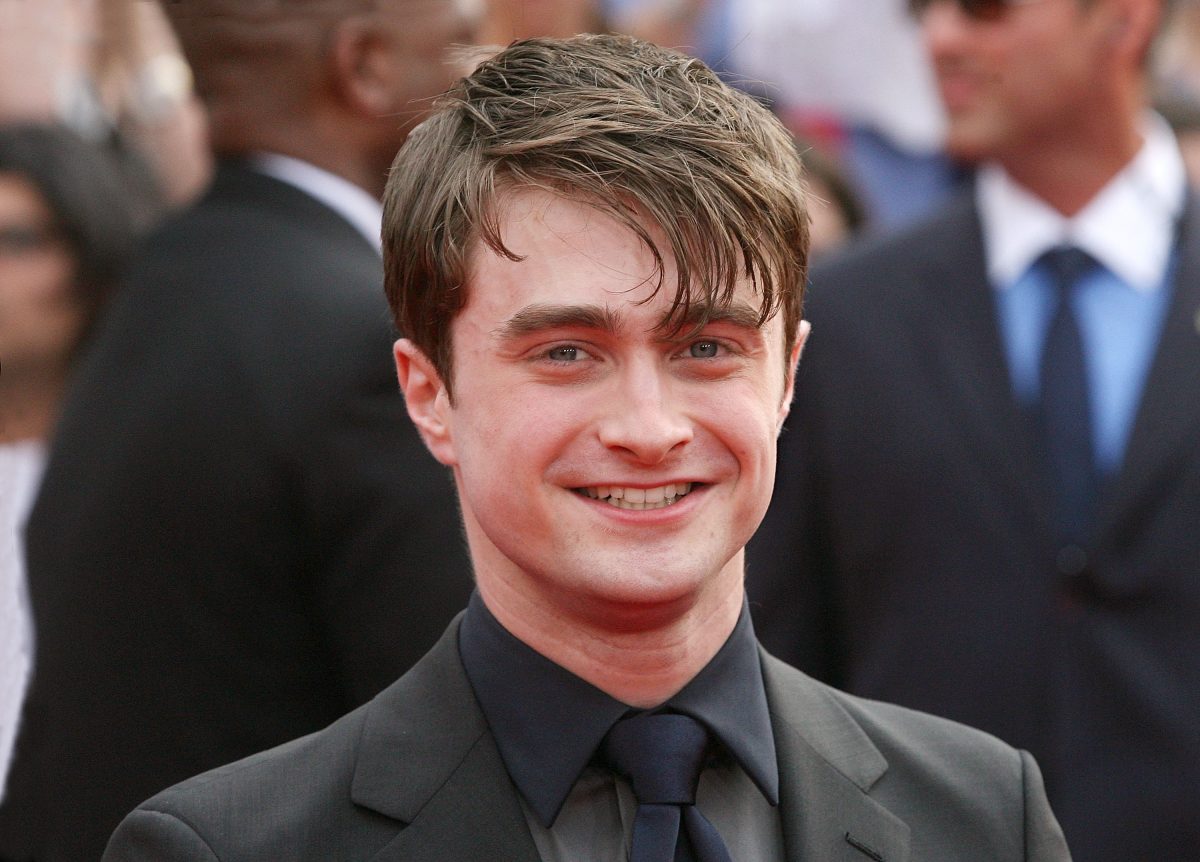 Daniel Radcliffe assiste à la première du film Harry Potter et les reliques de la mort, partie 2.